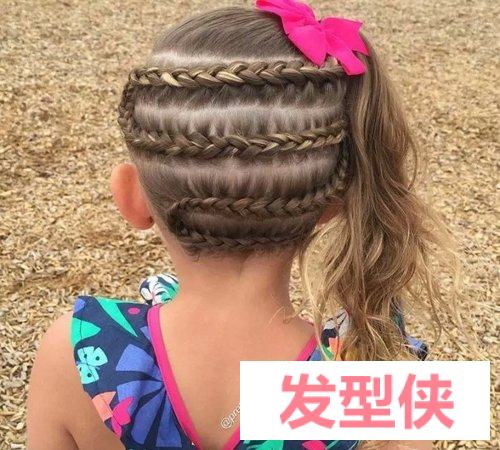 8款超合适小姑娘的扎发辫子图解 扎女童辫子有图解让每一个妈妈都成巧