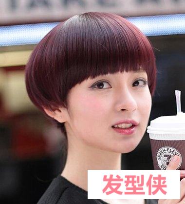 胖女孩蘑菇头图片 适合胖女孩的蘑菇头 -图3
