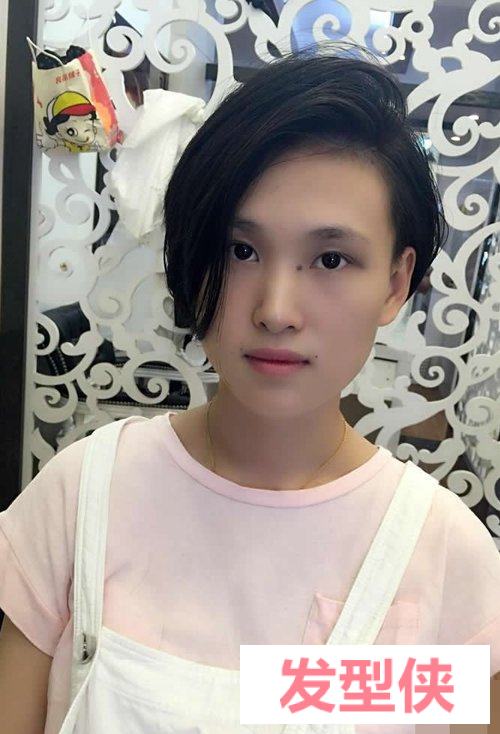 30一40岁女人修剪短发发型图女士雅致高雅款短头发分外好看